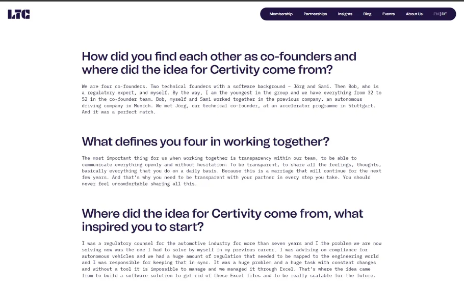 Interview with Certivity: Part 1 | About Certivity